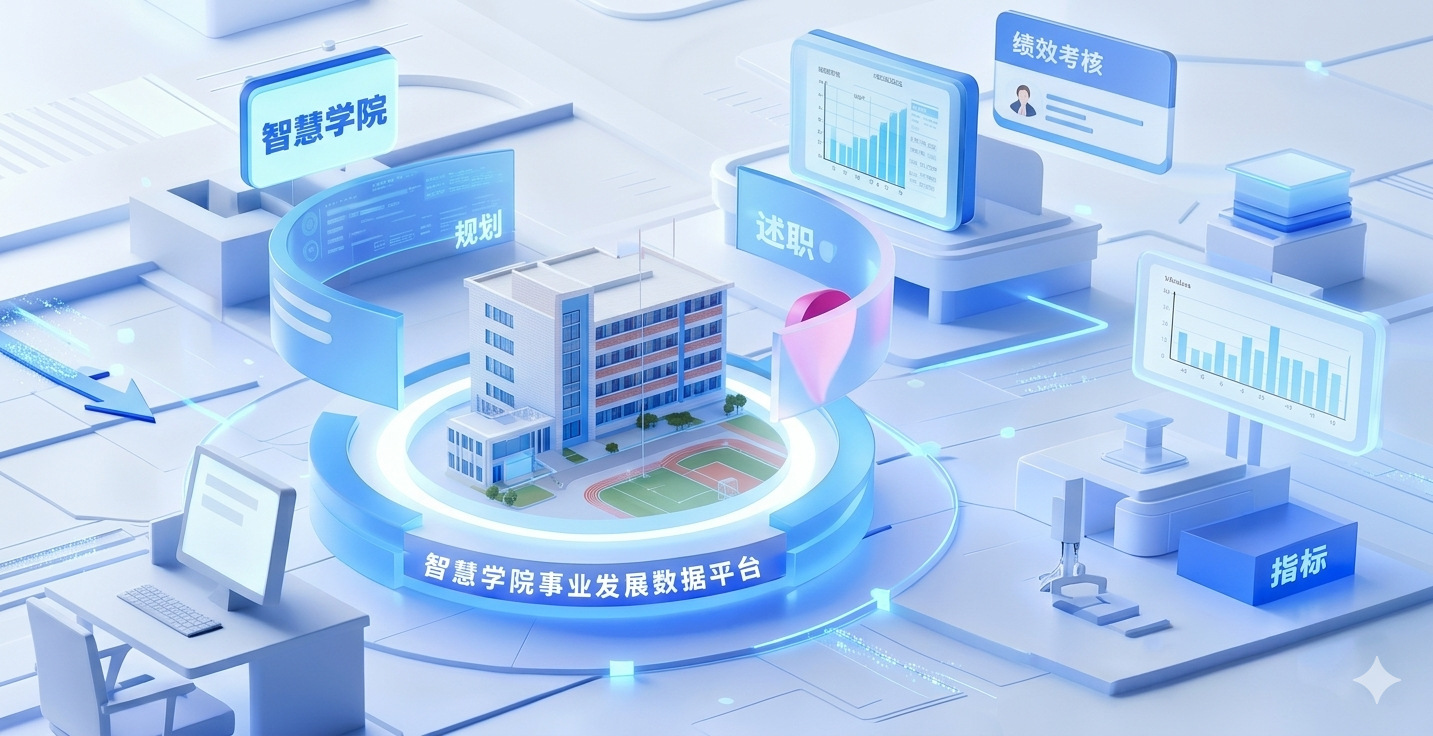 事业发展数据平台示意图